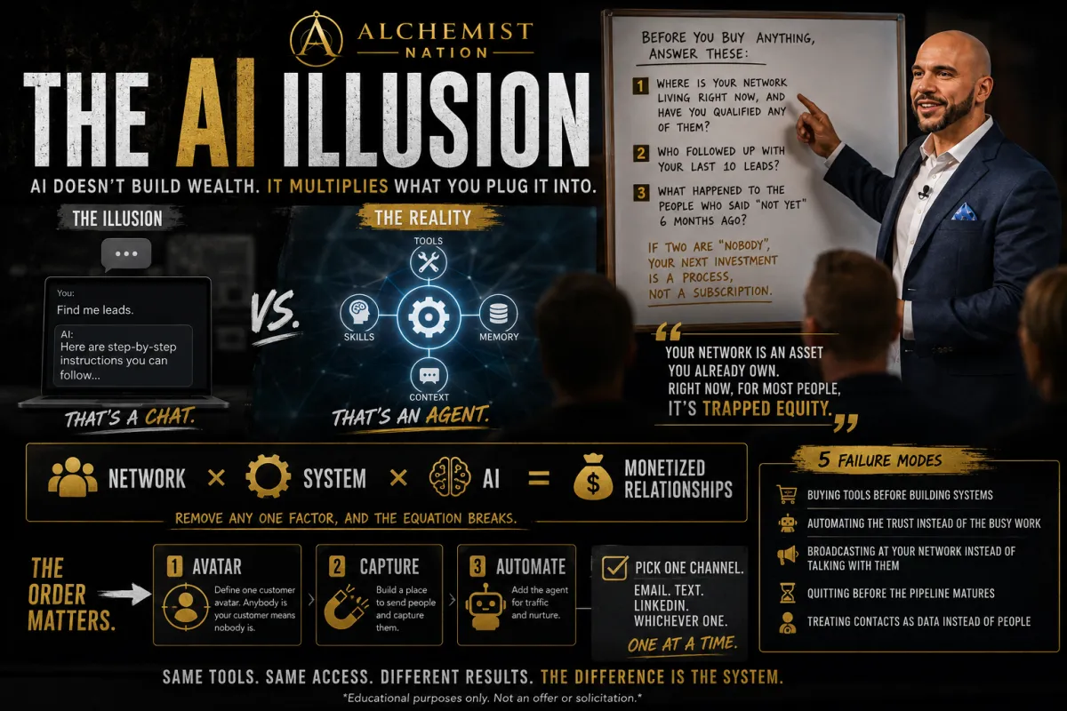 AI Does Not Build Wealth, It Multiplies What You Plug In