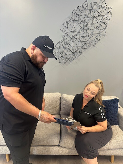 Transparent communication image