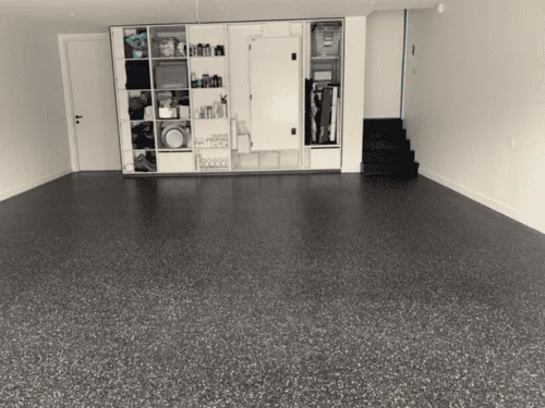 Epoxy Flake Garage Floors in Maui