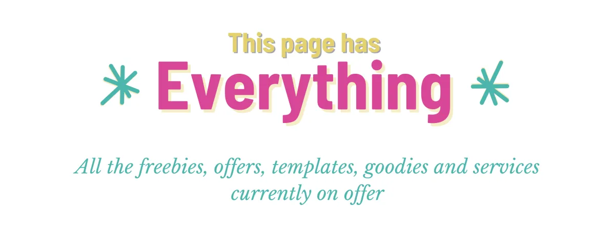 The Everything Page