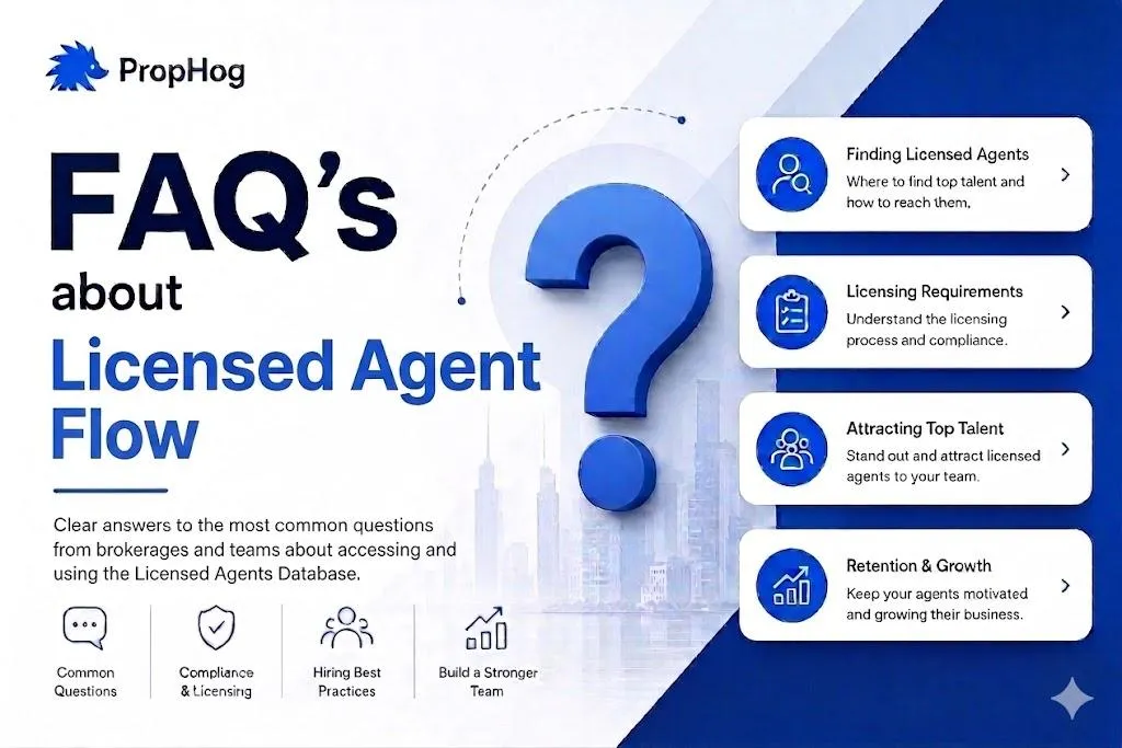 FAQ's about Licensed Agent Flow