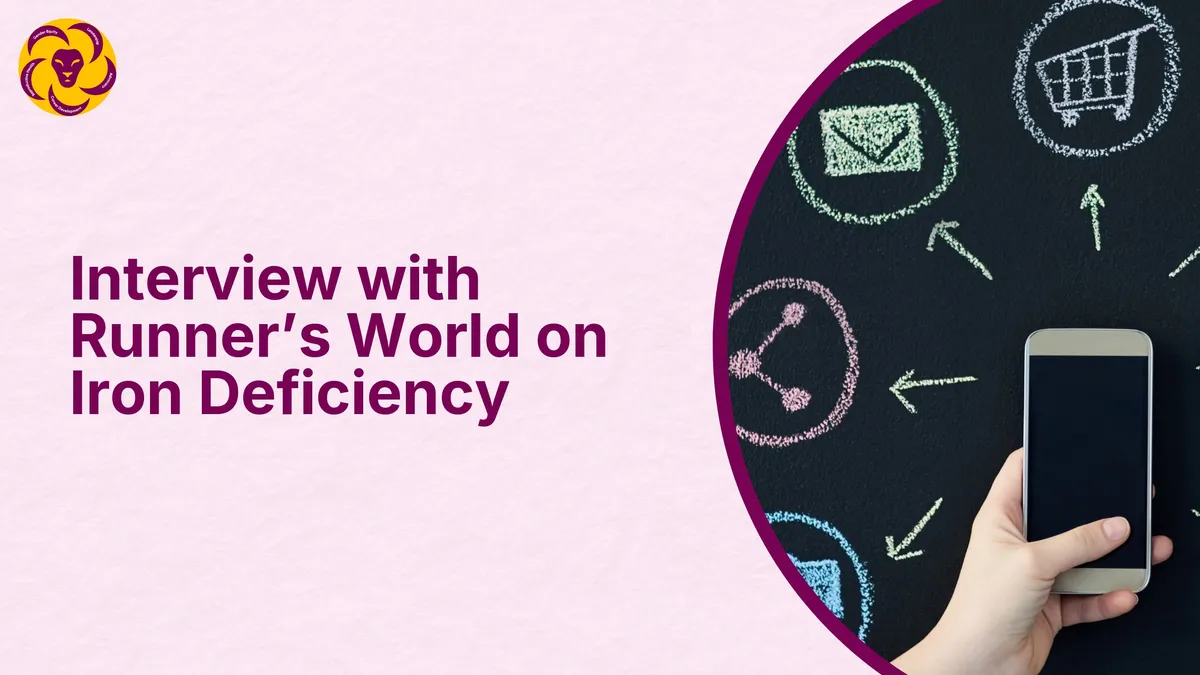Interview with Runner’s World on Iron Deficiency