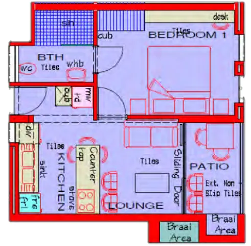 Langebaan floorplan