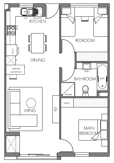 Langebaan floorplan