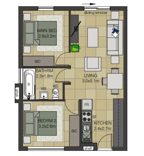 Western Cape - Blouberg - Parklands Floorplan