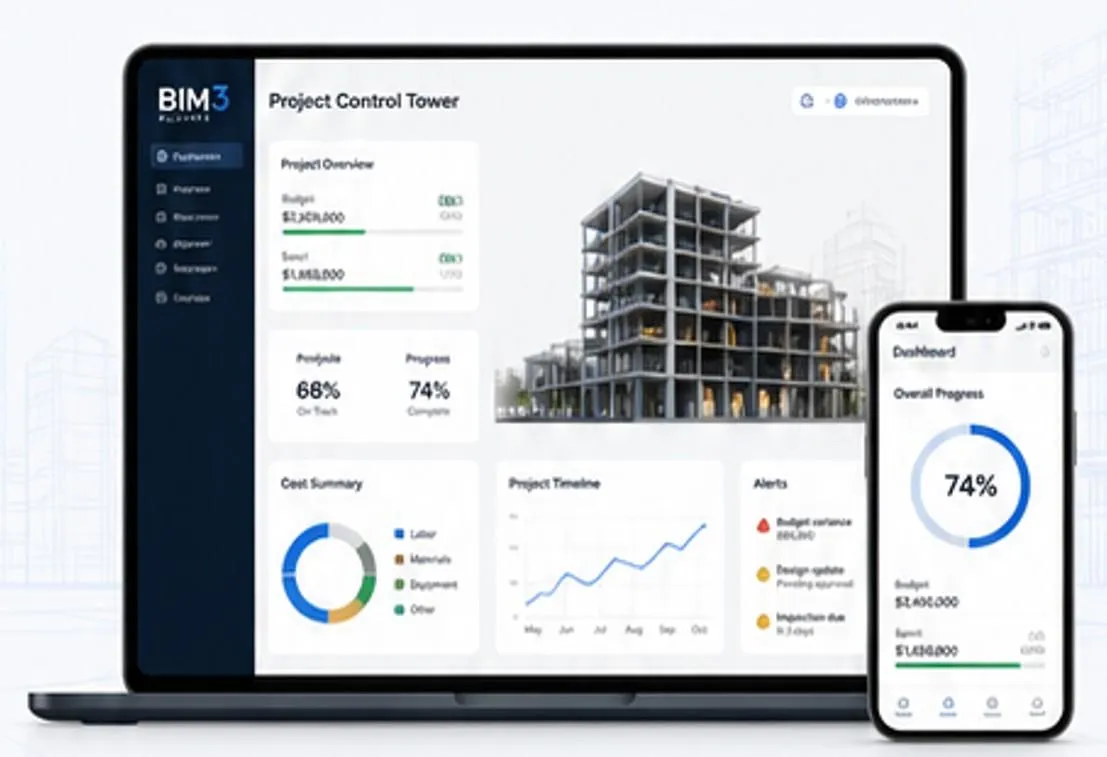 Maqueta de la plataforma BIM3