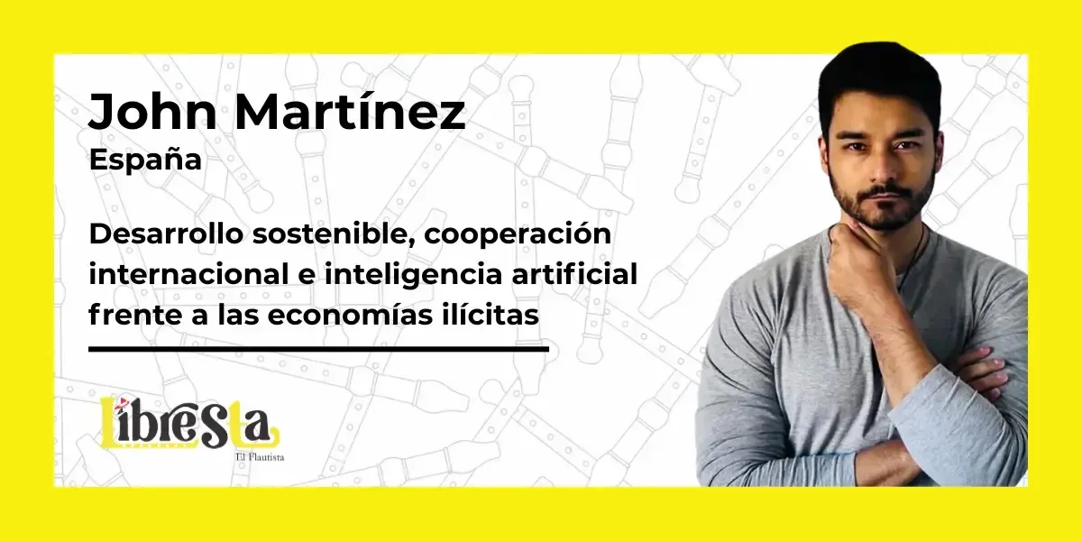 John Martínez, criminólogo, investigador y profesor universitario especializado en narcotráfico, desarrollo humano y cooperación internacional, residente en España.