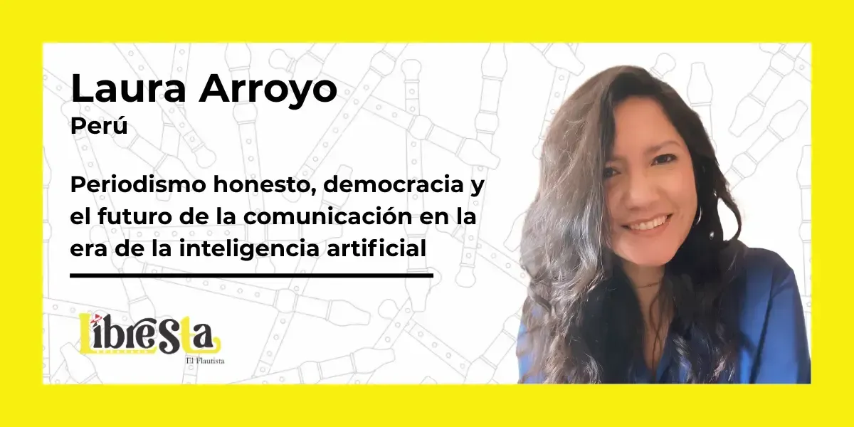 Laura Arroyo, periodista peruana, analista política y directora de El Tablero en Canal Red, especializada en comunicación, democracia y análisis geopolítico.