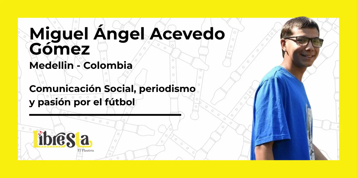 Miguel Angel Acevedo Gomez, estudiante de Comunicación Social y Periodismo
