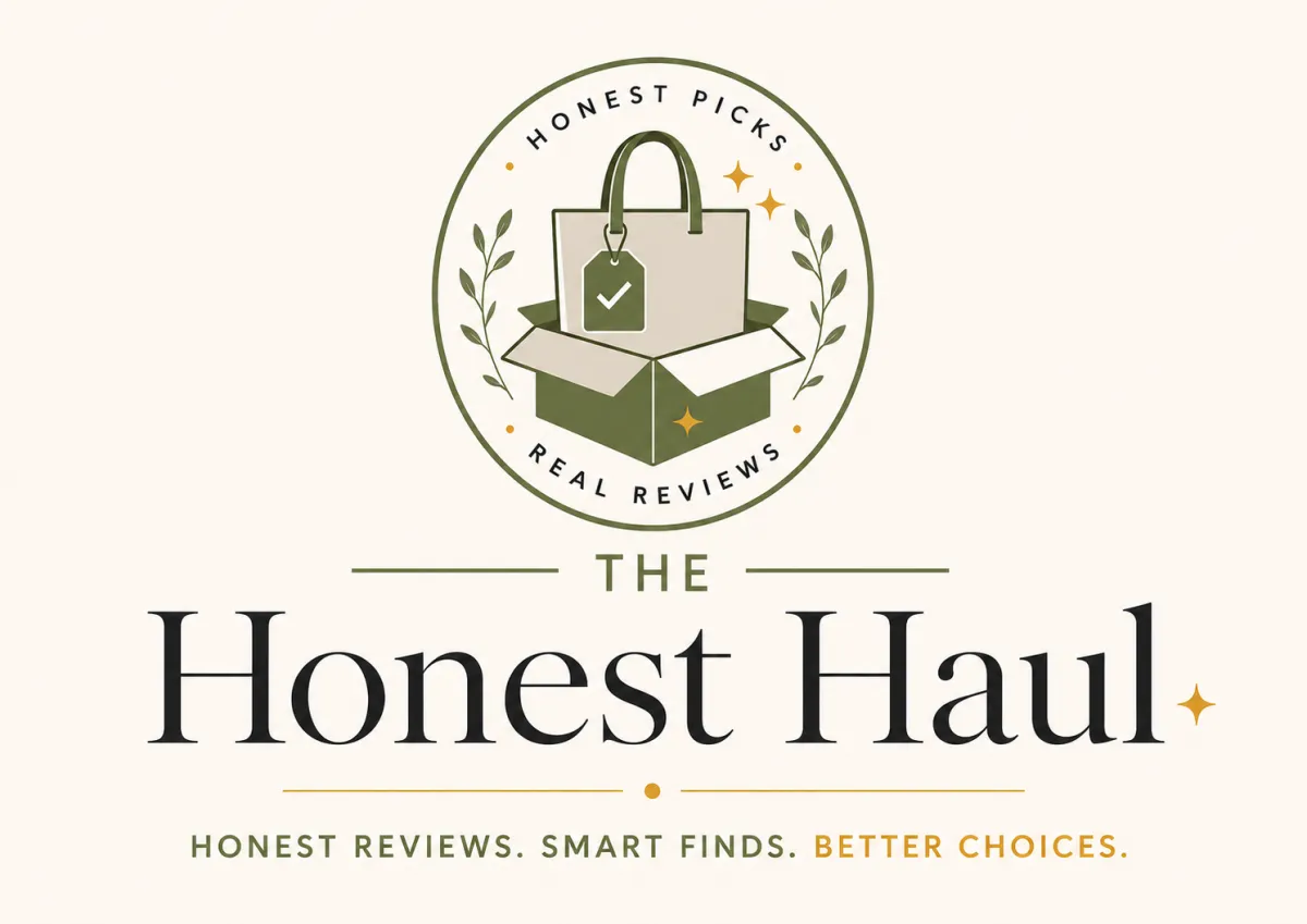 The Honest Haul logo - honest product reviews and smart finds