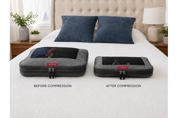Honest Review: LeanTravel Compression Packing Cubes — I Packed 10 Days in Italy Into a Backpack
