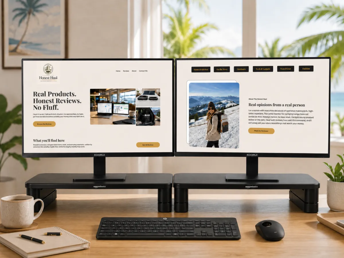 Honest Review: KOORUI 22 Inch Monitor — Why Dual Screens Changed Everything About How I Work