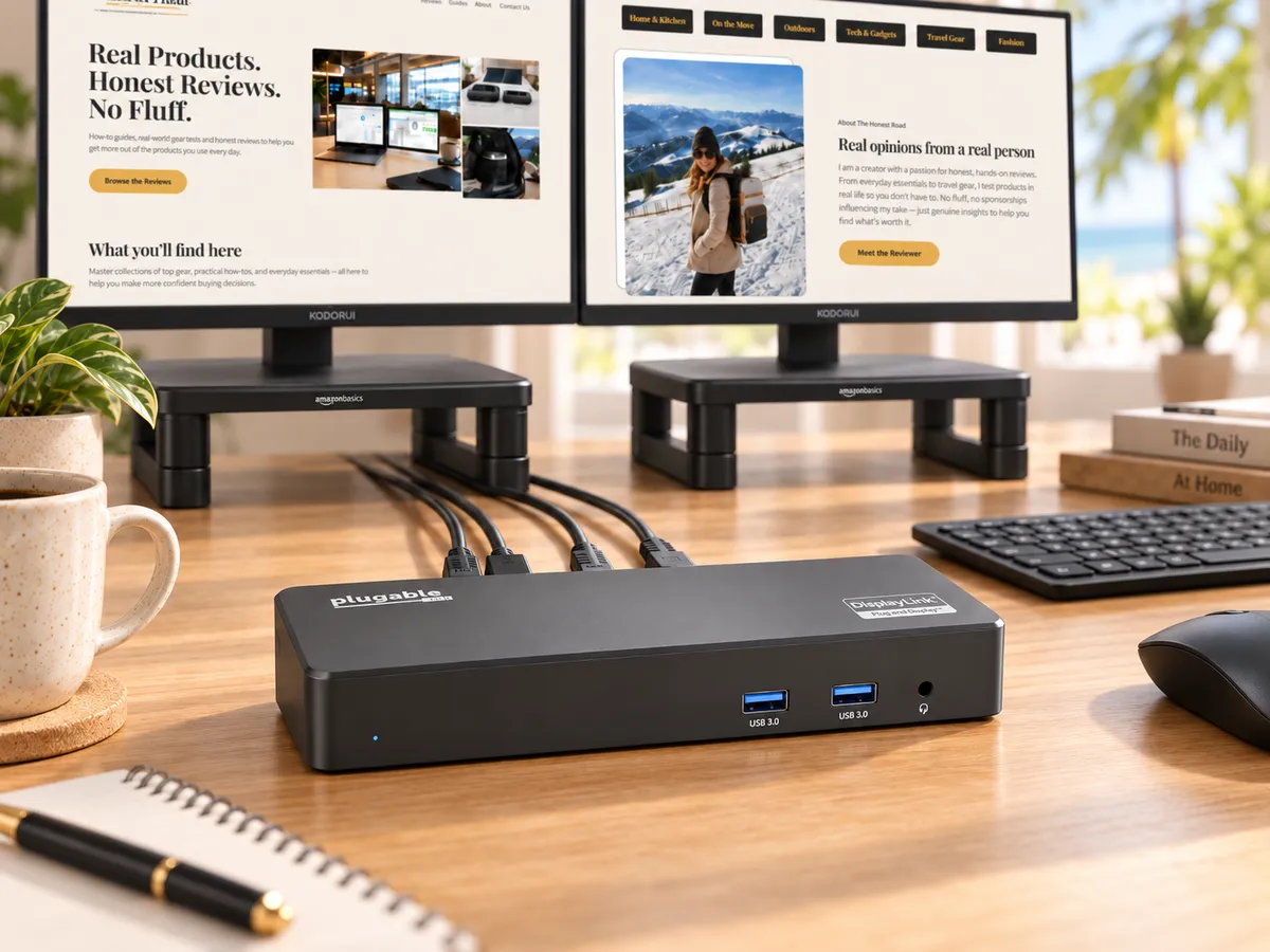 Honest Review: Plugable USB-C Triple Display Docking Station Review
