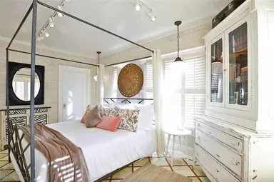 Bedroom at Ten33 short-term rental in Abilene, Texas
