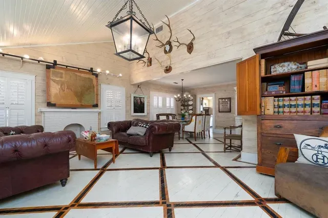 Living room and open gathering space at Ten33 in Abilene, Texas