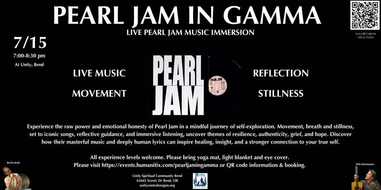 Pearl Jam in Gamma - Live Pearl Jam Mindful Immersion