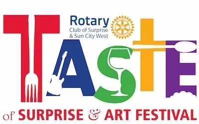 Taste of Surprise and Art Festival Logo
