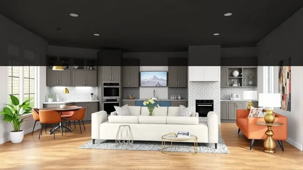 Virtual consultation setup for home remodeling featuring a computer and design tools in Landenberg PA