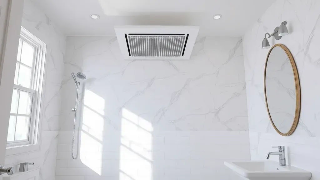 Bathroom exhaust fan installation projects in Landenberg PA showcasing different styles and settings