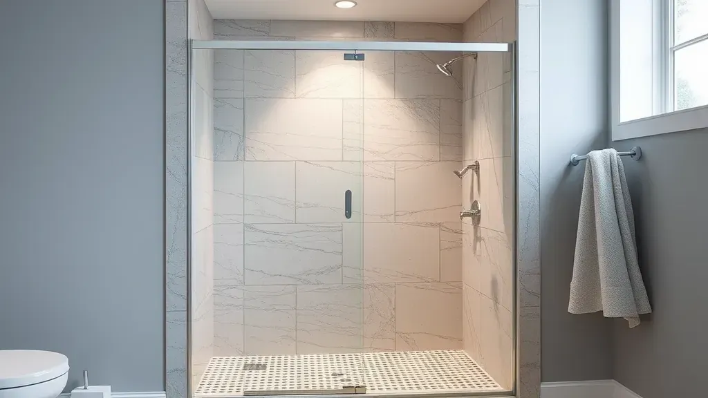 Shower Door Installation projects in Landenberg PA showcasing modern designs and quality craftsmanship