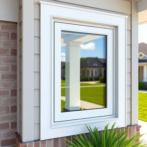 Flawlessly installed modern energy-efficient window in Landenberg PA with clean lines, durable frame, and attractive siding.