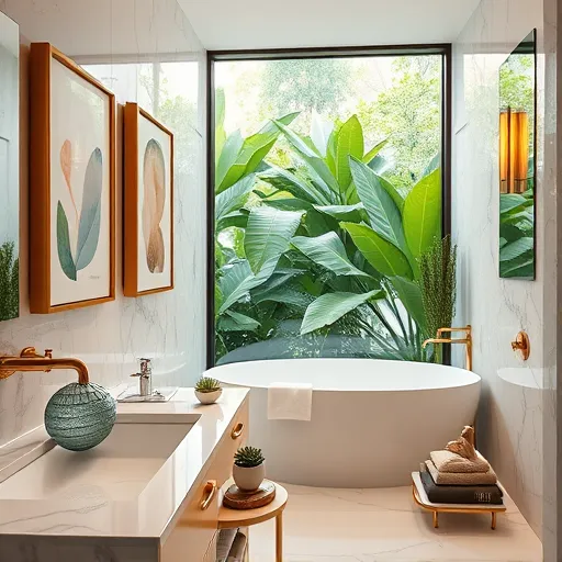 Best ways to display art in a master bathroom | Transform your space