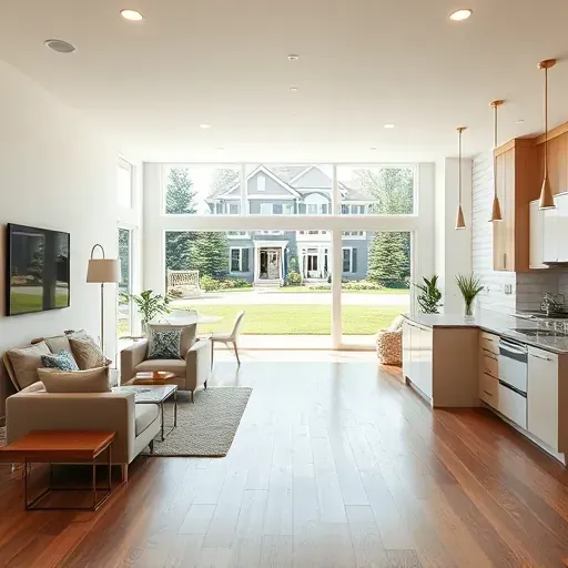 Beautifully remodeled home interior in Landenberg PA showcasing modern design and elegant finishes.