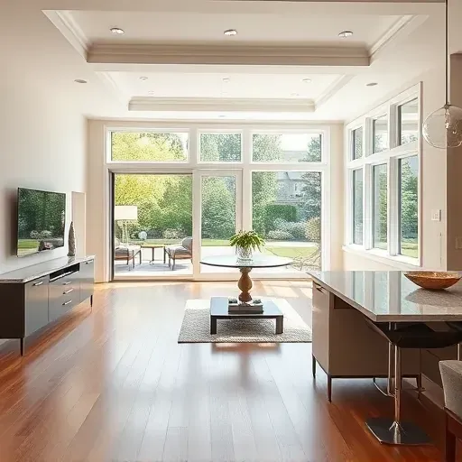 Home remodeling project in Landenberg PA showcasing modern design and elegant finishes without people present.