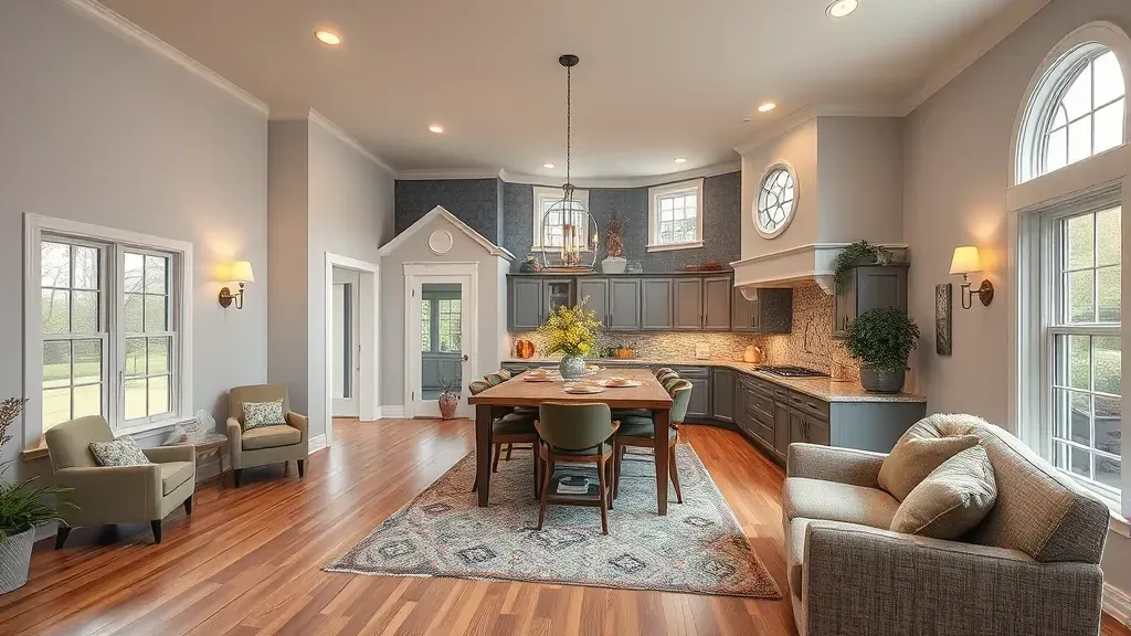 Home Remodeling in Kennett Square, PA showcasing before and after transformations of interiors.