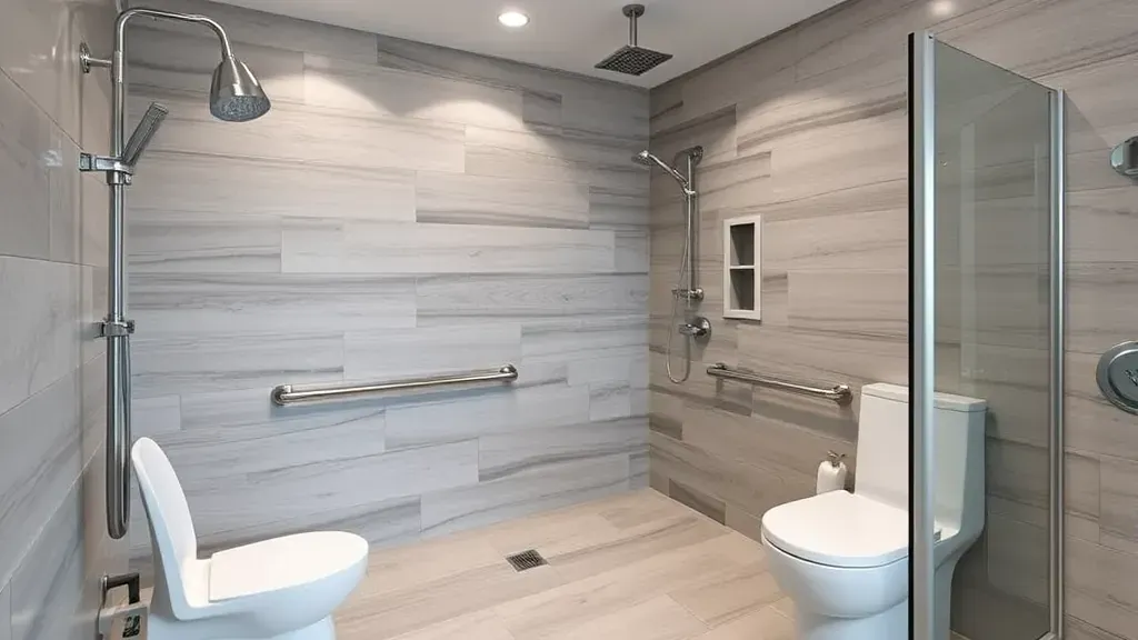 Handicap-Accessible Showers projects in Landenberg PA showcasing modern design and safety features.