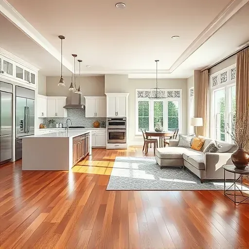 Home remodeling project in Landenberg PA showcasing a beautifully finished interior and exterior design features.