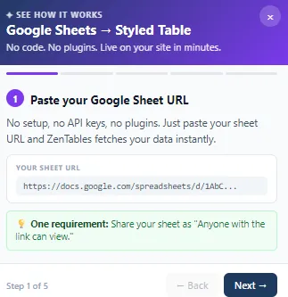 How to Embed Google Sheets in Webflow Without a Plugin