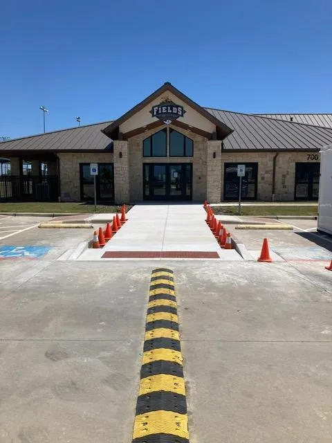 commercial concrete contractor in Flower Mound, TX