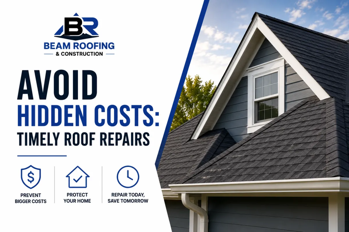 Timely roof care is important