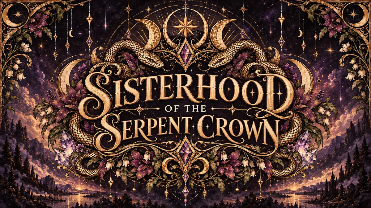 Sacred Serpent Crown Sigil