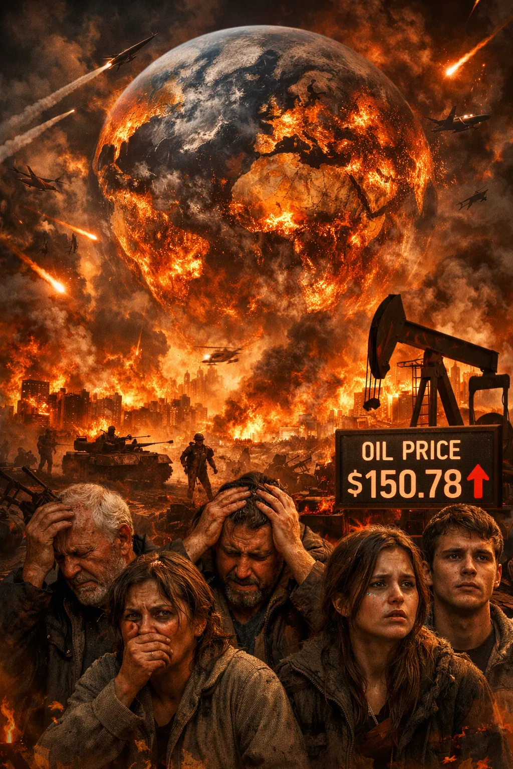 Die Welt steht in Flammen - handle jetzt!