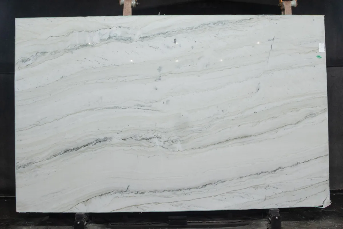 How to Fabricate White Quartzites: Sealing, Drying & Dry Polishing | Dynamo Surfaces (Chicago)