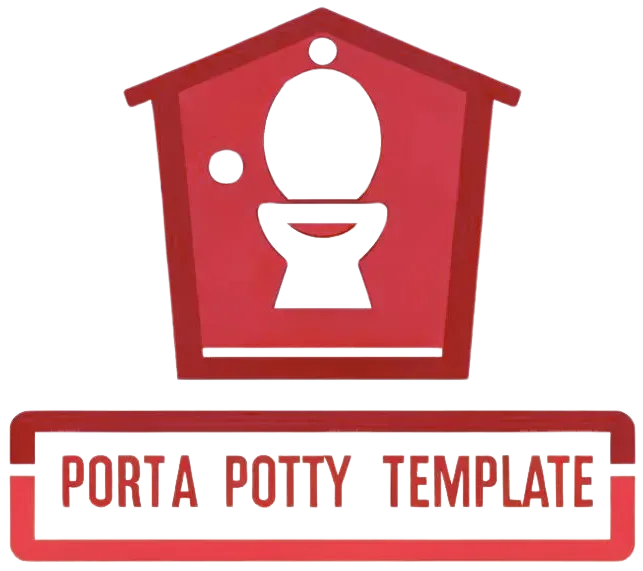 Porta Potty Template Logo