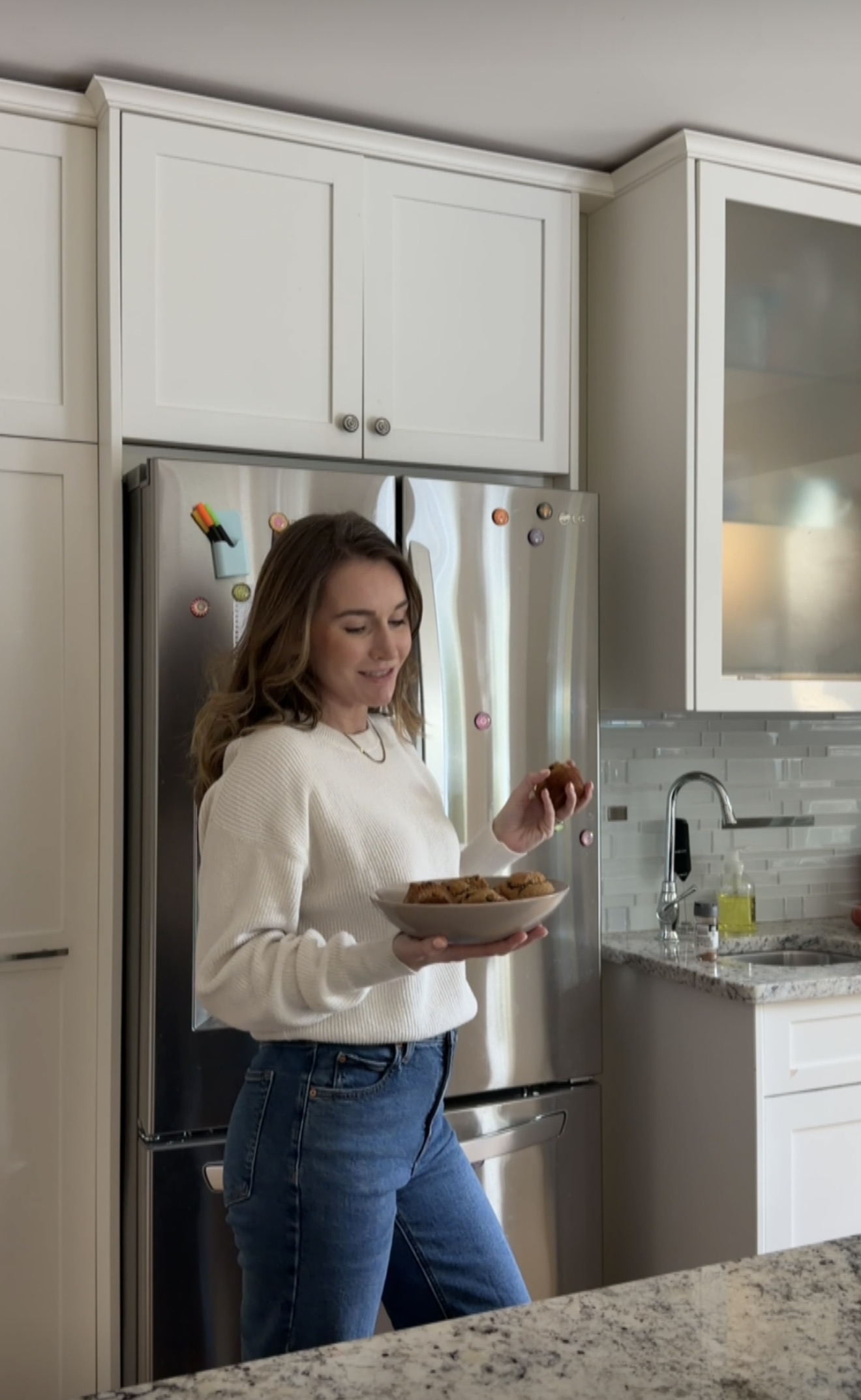 I’m a Canadian mom of two sharing cozy, real-life routines, seasonal living, and simple ways to create a home that feels calm and functional.  What started as a love for design and home has grown into a space where I share everything from sourdough baking and kitchen resets to organizing for little ones — all rooted in what I actually use and love in my everyday life.  I also design thoughtfully made pieces for the home and for little ones through my brands, inspired by creating a home that feels lived in, not perfect.  My goal is simple — to help you create a home that works for your life, not against it.