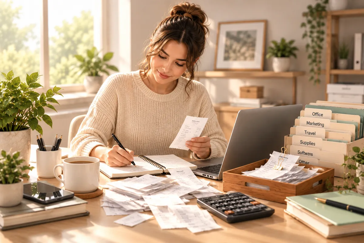 How to Organize Business Receipts Without the Monthly Chaos