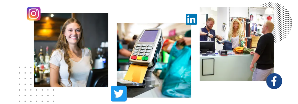 Point of Sale social media