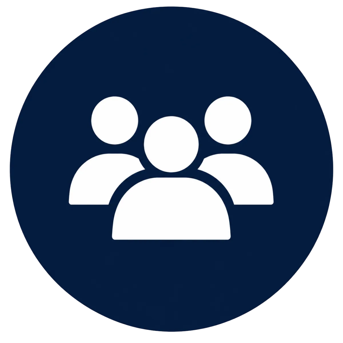Family and document icon representing estate-planning document signings