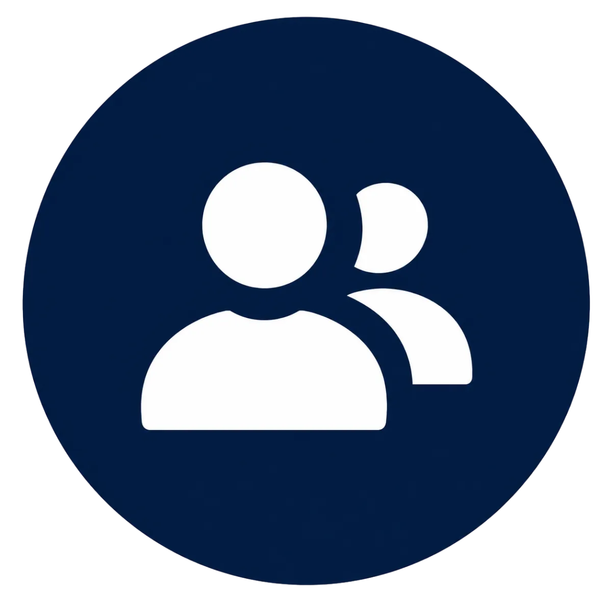 People icon representing notary witness coordination services