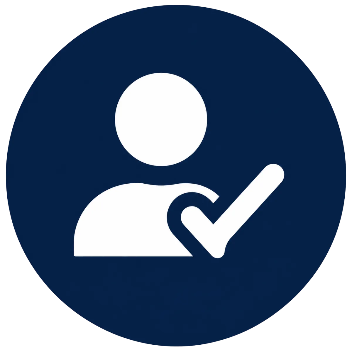 Signer verification icon representing identity willingness and awareness