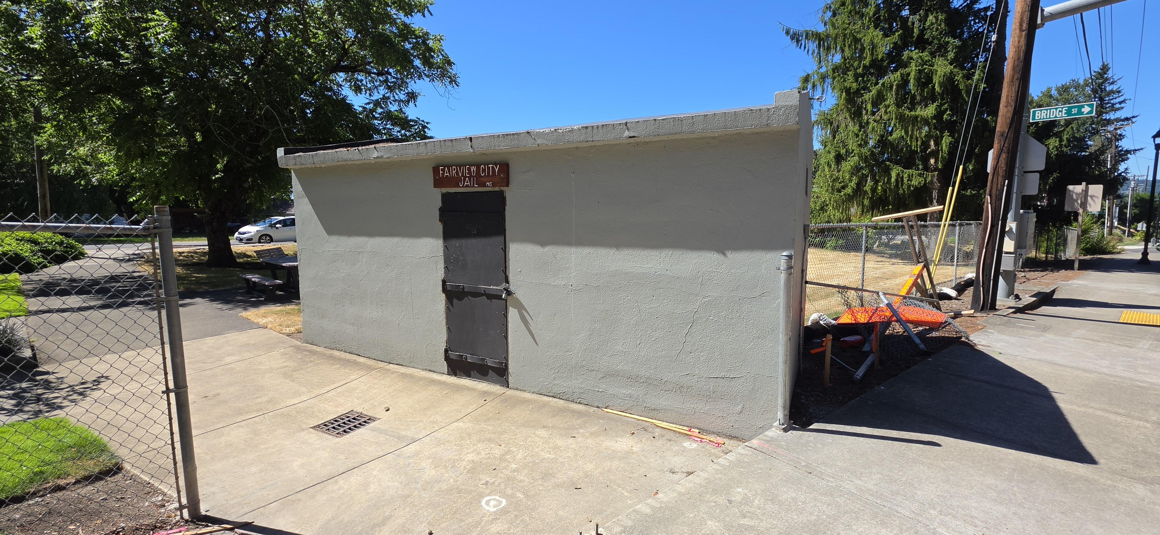 Historic Fairview Jail in Fairview, Oregon