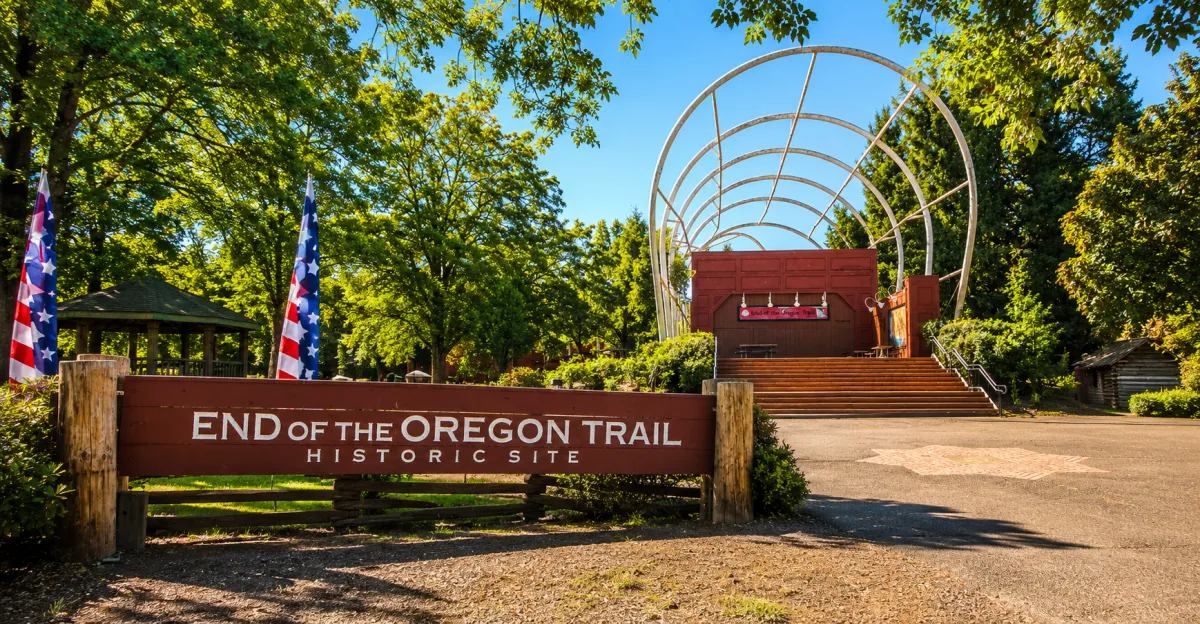End of the Oregon Trail Historic Site in Oregon City, Oregon