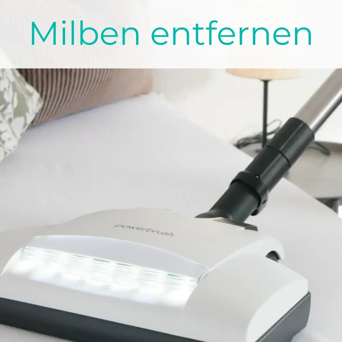 Milben aus einer Matratze entfernen mit dem Vivenso Wasserstaubsauger von Pro Aqua