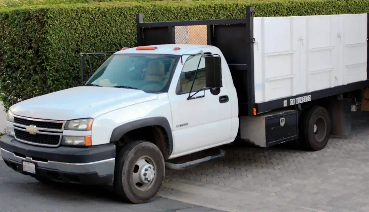 Express Hauling Truck and Crew in Santa Barbara County