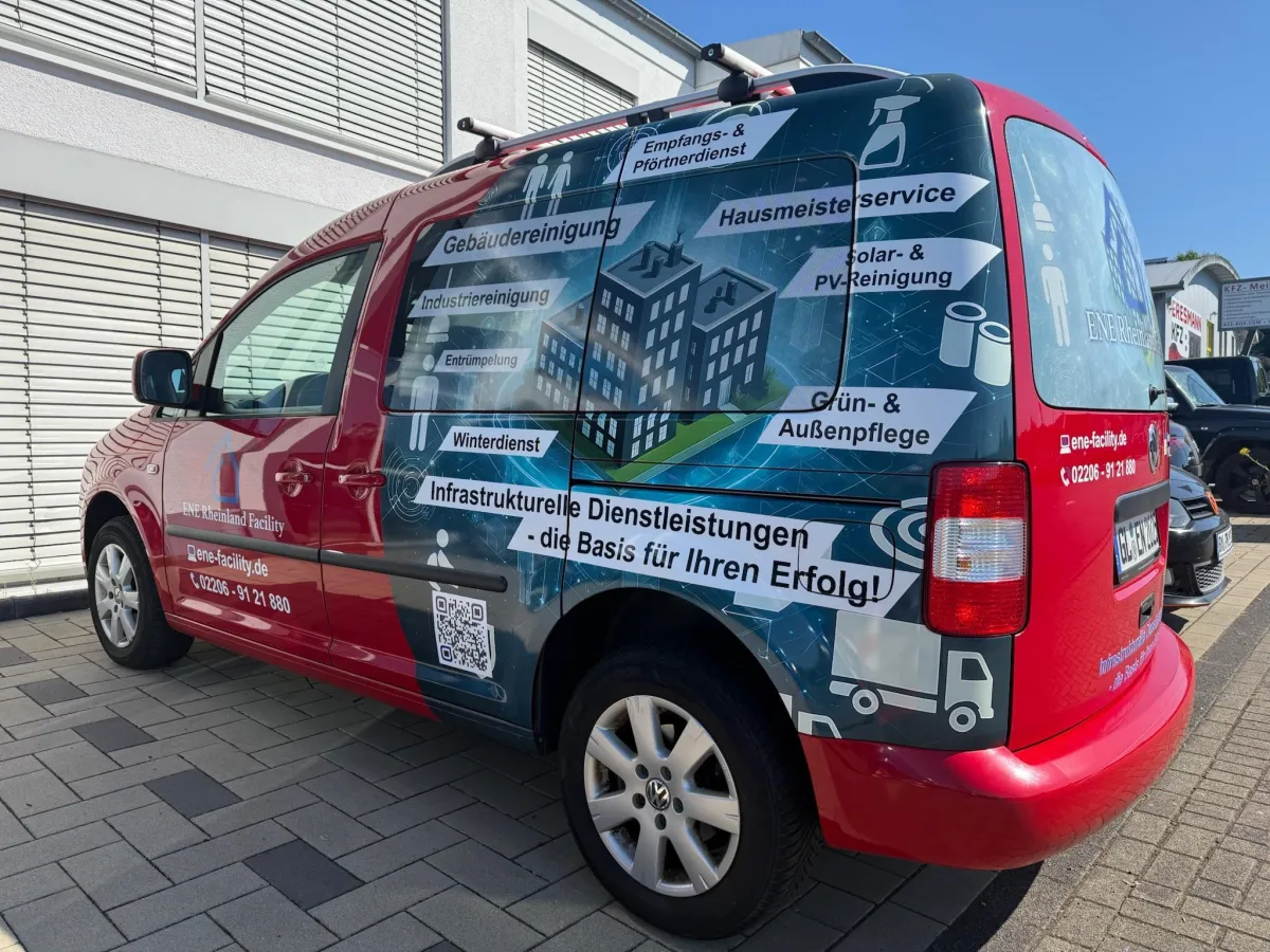 Fahrzeug für Gebäudereinigung