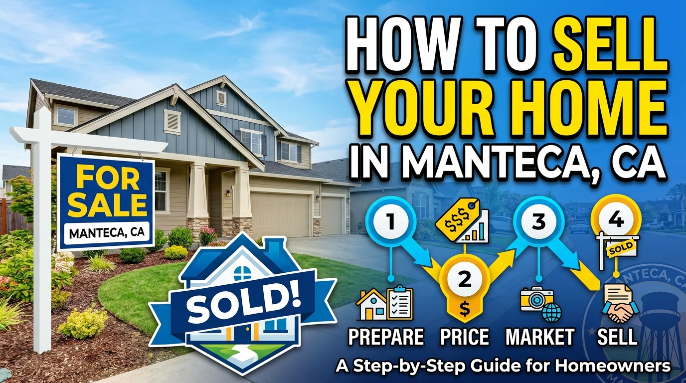 How to Sell Your Home in Manteca, CA: A Step-by-Step Guide for Homeowners